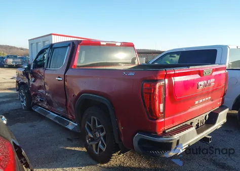 2022 GMC Sierra 1500 4Wd Short Box Slt z USA, uszkodzony, nr VIN 3GTUUDED8NG618565